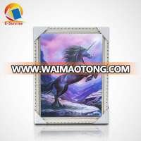 SGS 3d Lenticular Picture With PS Frame 0.6mm Pet Thickness picture 3d